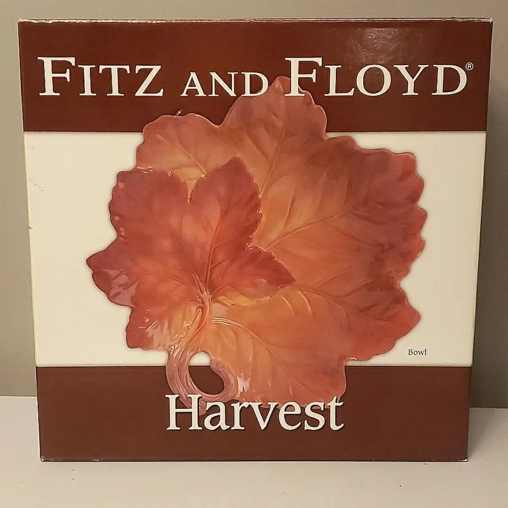 SOLD Like New Fitz and Floyd Harvest Bowl